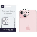 Sonique Camera Protection Lens Full Cover Apple Iphone 15 / Iphone 15 Plus Black