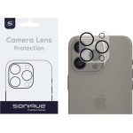 Sonique Camera Protection Lens Full Cover Apple Iphone 15 Pro / Iphone 15 Pro Max Black
