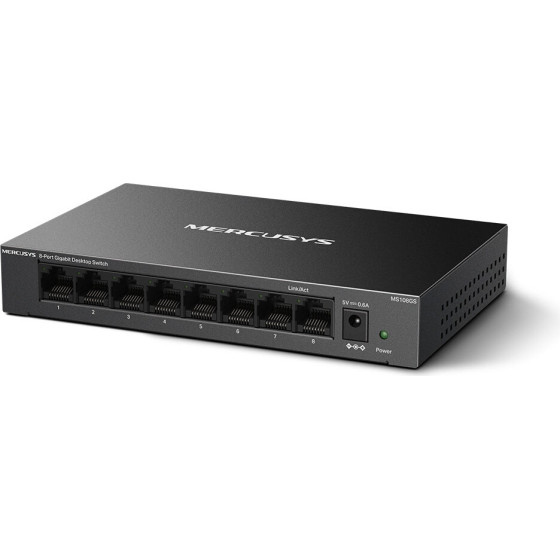 Mercusys 8-Port Gigabit Desktop Switch - (MS108GS)