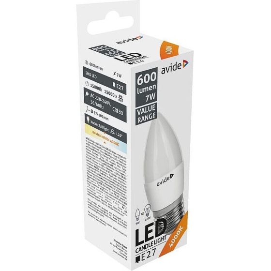 Avide Value Led ���� E27 7W Nw 4000K