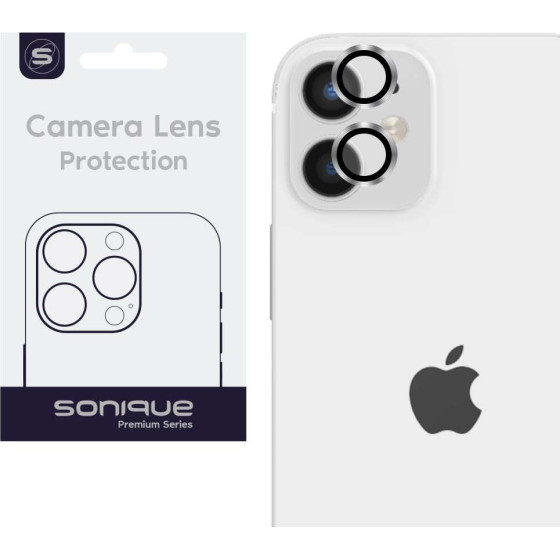 Sonique Camera Protection Lens Pro Apple Iphone 11 / Iphone 12 Mini / Iphone 12 Silver