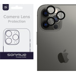 Sonique Camera Protection Lens Pro Apple Iphone 12 Pro Black