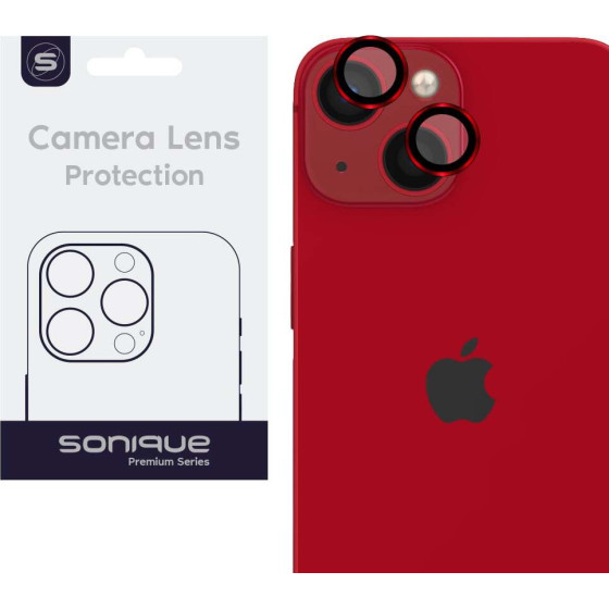 Sonique Camera Protection Lens Pro Apple Iphone 13 Mini / Iphone 13 Red