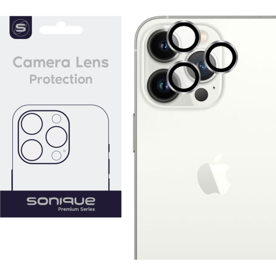 Sonique Camera Protection Lens Pro Apple Iphone 13 Pro / Iphone 13 Pro Max Silver