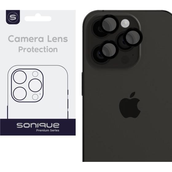 Sonique Camera Protection Lens Pro Apple Iphone 14 Pro / Iphone 14 Pro Max Black