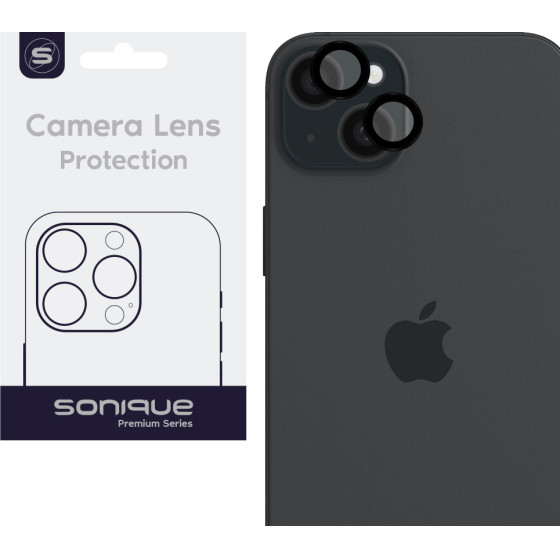 Sonique Camera Protection Lens Pro Apple Iphone 15 / Iphone 15 Plus Black