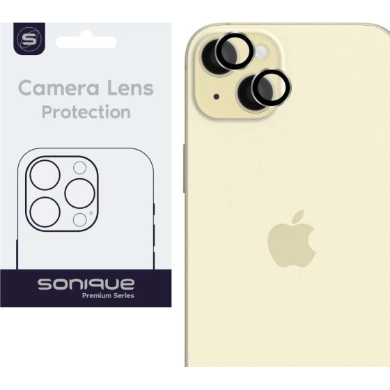 Sonique Camera Protection Lens Pro Apple Iphone 15 / Iphone 15 Plus Yellow