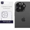 Sonique Camera Protection Lens Pro Apple Iphone 15 Pro / Iphone 15 Pro Max Black Titanium
