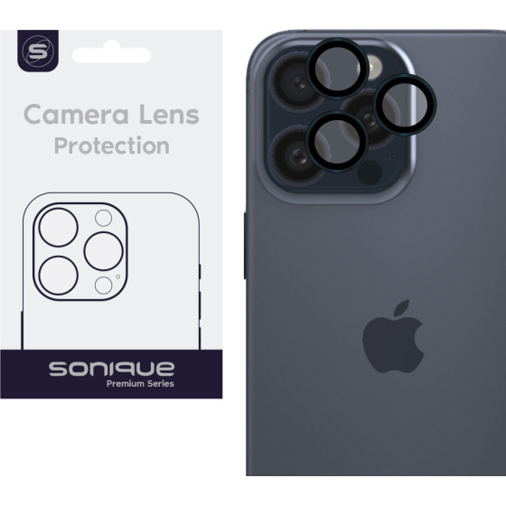 Sonique Camera Protection Lens Pro Apple Iphone 15 Pro / Iphone 15 Pro Max Blue Titanium