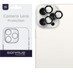 Sonique Camera Protection Lens Pro Apple Iphone 15 Pro / Iphone 15 Pro Max White Titanium