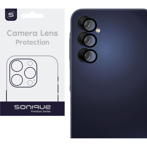 Sonique Camera Protection Lens Pro Samsung Galaxy A15 4G / Galaxy A15 5G Black