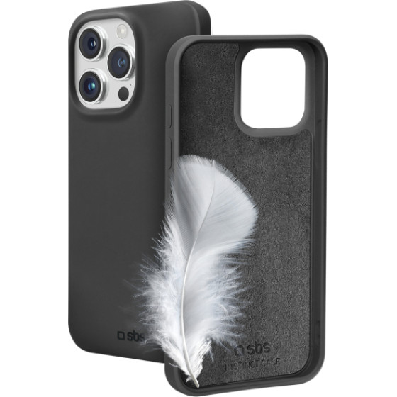SBS Instict Cover Iphone 16 Pro Black Backcover - (INSTIP1661PK)