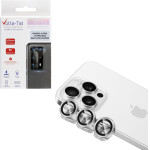 Volte-Tel Camera Glass Cover Iphone 16 Pro / 16 Pro Max 9H 0.30MM Easy Application SILVER