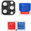 Volte-Tel Camera Glass Cover Iphone 16 Pro 6.3''/Iphone 16 Pro Max 6.9'' 9H 0.30MM 3D Ar ALUMINIUM-Electroplating Frame BLACK