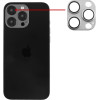 Volte-Tel Camera Glass Cover Iphone 16 Pro 6.3''/Iphone 16 Pro Max 6.9'' 9H 0.30MM 3D Ar ALUMINIUM-Electroplating Frame GREY