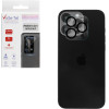 Volte-Tel Tempered Glass Iphone 16 Pro 6.3''/16 Pro Max 6.9'' 9H 0.25mm 3D Curved For Camera BLACK