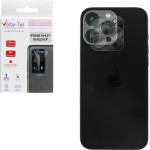 Volte-Tel Tempered Glass Iphone 16 Pro 6.3''/16 Pro Max 6.9'' 9H 0.25mm 3D Curved For Camera TRANSPARENT