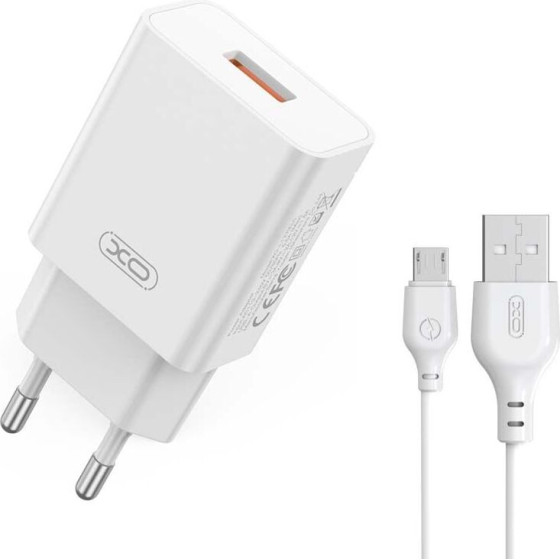 XO L127 USB-A QC18W ��������� �������� �������� �� Micro �������
