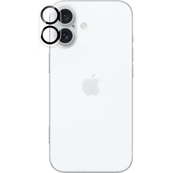 Vivid Camera Protective Lens 2 In 1 Iphone 16/16 Plus Black - (VICAM495BK)