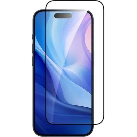 Vivid Full Face Tempered Glass Apple Iphone 16 Pro Black - (VITEMP497BK)