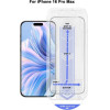 Vivid Full Face Tempered Glass W/Applicator Apple Iphone 16 Pro Black - (VITEMP497BK-AP)