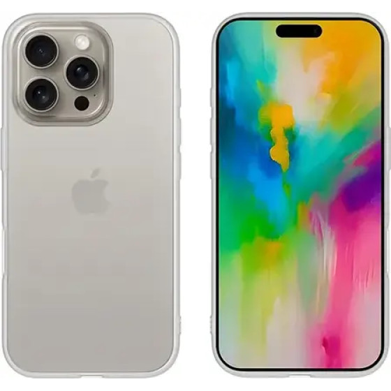 Vivid Gelly Case Apple Iphone 16 Pro Transparent - (VIGELLY497TN)