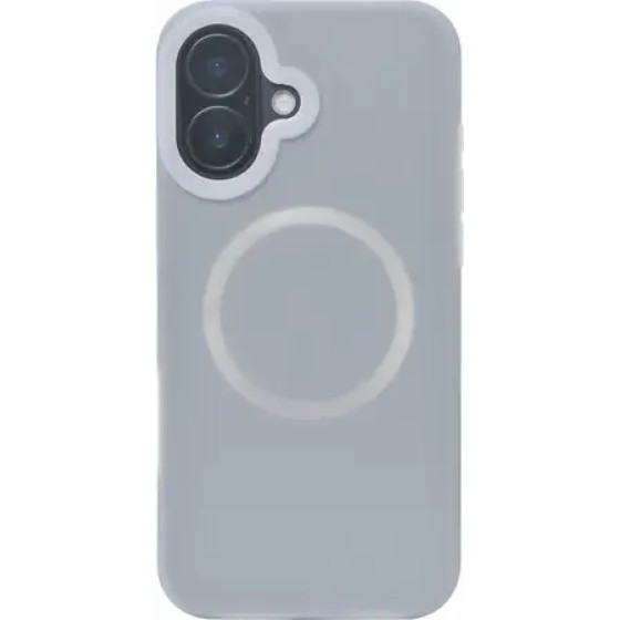 Vivid Magsafe Candy Silicone Case Apple Iphone 16 Grey - (VIMAGLI496GREY)