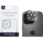 Sonique Camera Protection Lens Full Cover Apple Iphone 16 Pro / Iphone 16 Pro Max Black