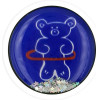 Sonique Pop Holder Liquid Cartoon Blue Bear