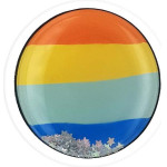 Sonique Pop Holder Liquid Cartoon Rainbow