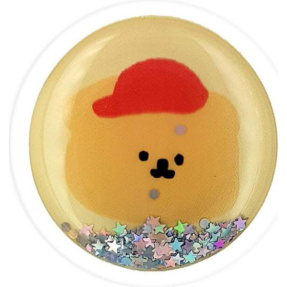 Sonique Pop Holder Liquid Cartoon Red Hat Bear