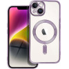 Is Tpu Mag Electro Iphone 14 Trans Purple Backcover - (MAGETPUIP14F)