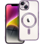 Is Tpu Mag Electro Iphone 14 Trans Purple Backcover - (MAGETPUIP14F)