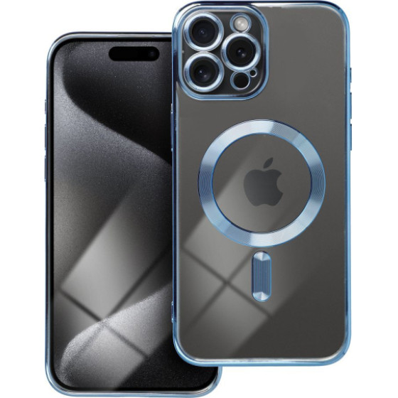 Is Tpu Mag Electro Iphone 15 Pro Max Trans Blue Backcover - (MAGETPUIP15PMB)