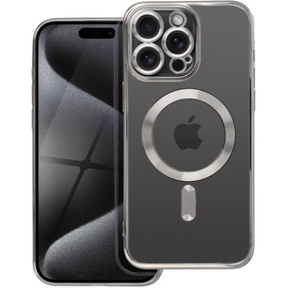 Is Tpu Mag Electro Iphone 15 Pro Max Trans Grey Backcover - (MAGETPUIP15PMG)