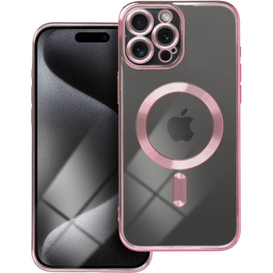 Is Tpu Mag Electro Iphone 15 Pro Max Trans Pink Backcover - (MAGETPUIP15PMP)