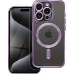Is Tpu Mag Electro Iphone 15 Pro Trans Purple Backcover - (MAGETPUIP15PF)
