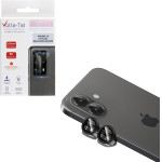 Volte-Tel Camera Glass Cover Iphone 16 / 16 Plus 9H 0.30MM Easy Application MIDNIGHT