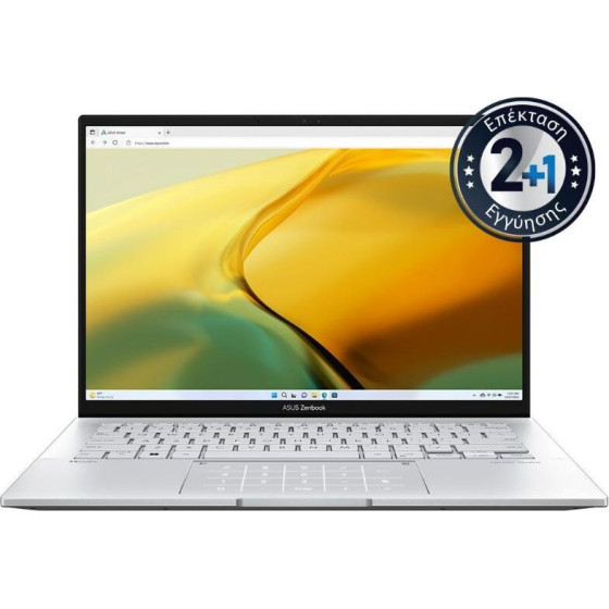 Asus Zenbook UX3402VA-KP768W/I7-13700H/16GB/1TB SSD/Windows 11 Home - (90NB10G6-M016U0)