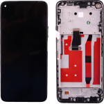 3rd Party Huawei P40 Lite 5G ����� + Touch Screen + Lens + Frame Black OEM