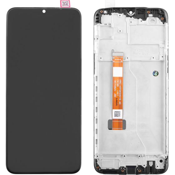 3rd Party Realme 6i ����� + Touch Screen + Lens +Frame Black REF. OR