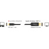 DeLock ������� USB-C �� Displayport Dp Alt Mode, 4K, 1m, ����� - (85255)