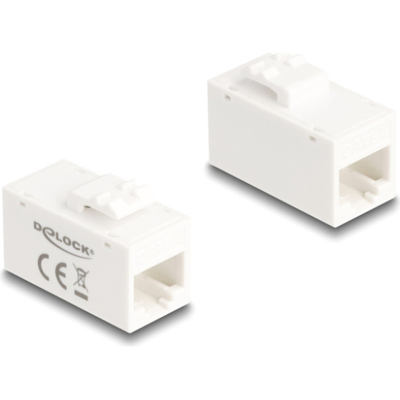 DeLock Keystone Module RJ45 ������ �� ������, Cat 6A UTP, ����� - (90639)