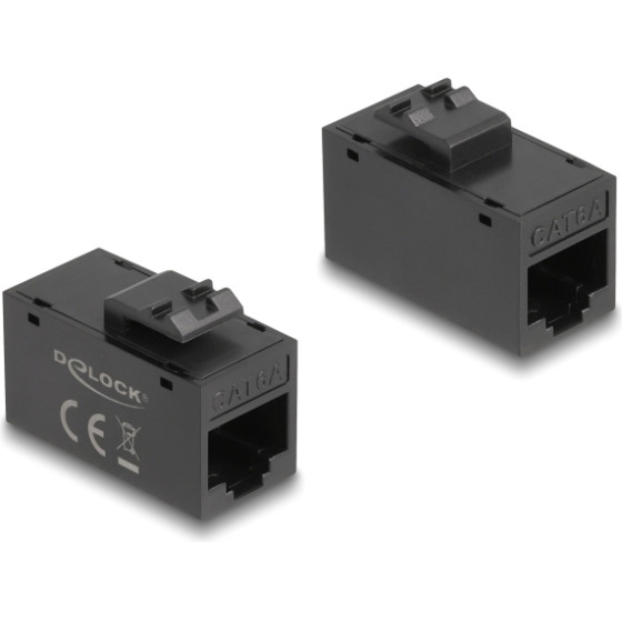 DeLock Keystone Module RJ45 ������ �� ������, Cat 6A UTP, ����� - (90638)