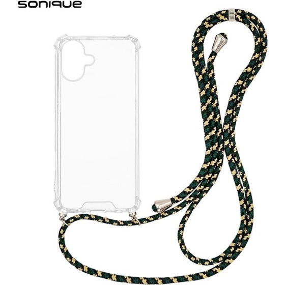 Sonique ���� ��������� �� ������� Armor Clear Apple Iphone 16 Plus Rainbow �������