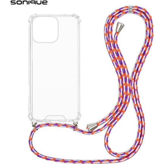 Sonique ���� ��������� �� ������� Armor Clear Apple Iphone 16 Pro Max Rainbow �������