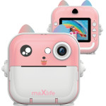 Maxlife Kids Digital Printing Camera Pink - (MXPC100P)