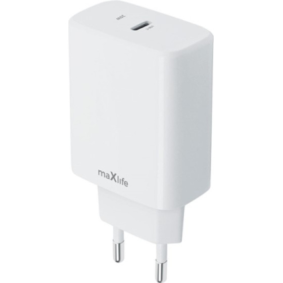 Maxlife Travel Fast Charger Pd Qc 20W White - (MXTC-10-20C)