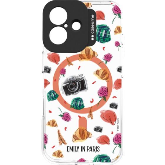 SBS Emily In Paris Mag Cover Cam Case Iphone 16 Pattern - (MIPCOVMIP16611)