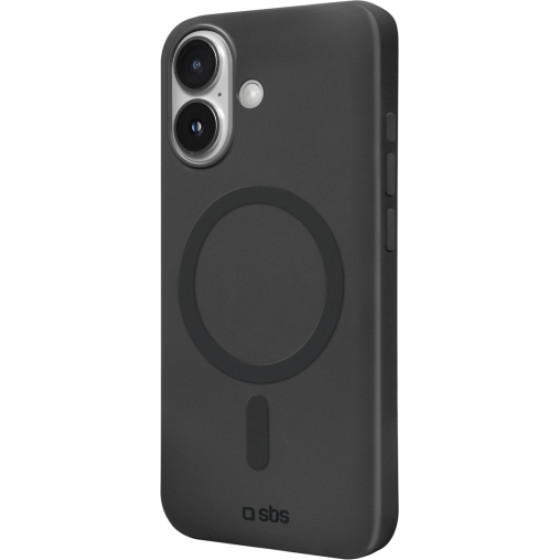 SBS Instict Mag Cover Iphone 16 Plus Black Backcover - (INSTMAGIP1667K)